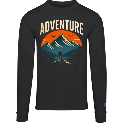 Champion Mens Long Sleeve Tee