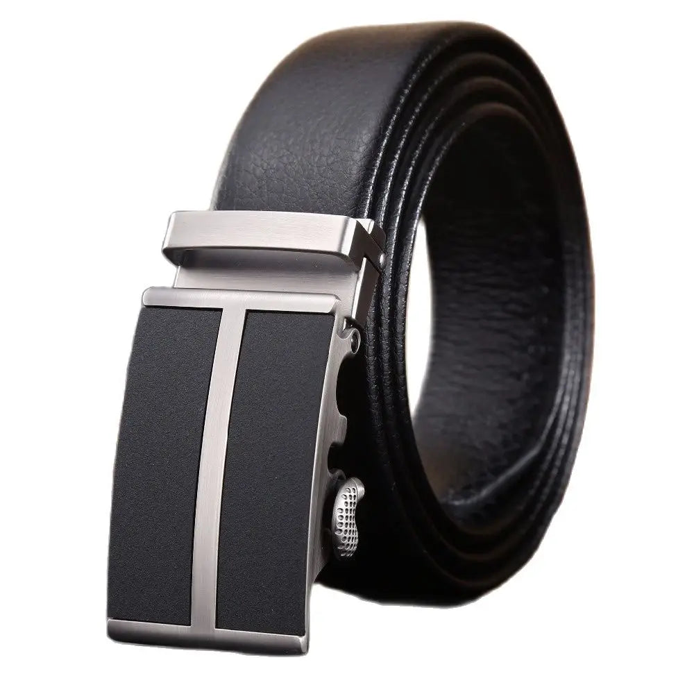 Men’s Formal Leather & Fabric Belt
