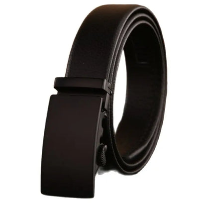 Men’s Formal Leather & Fabric Belt