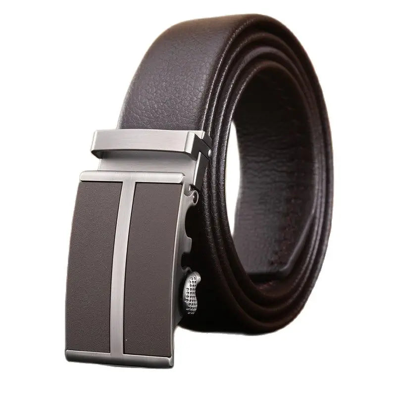 Men’s Formal Leather & Fabric Belt
