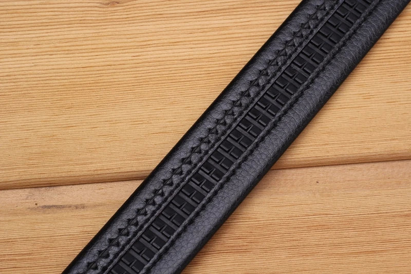 Men’s Formal Leather & Fabric Belt