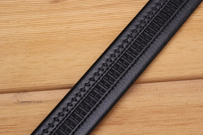 Men’s Formal Leather & Fabric Belt