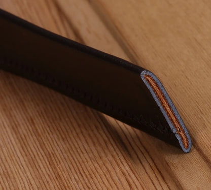 Men’s Formal Leather & Fabric Belt