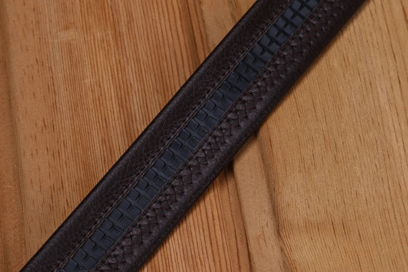 Men’s Formal Leather & Fabric Belt
