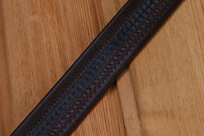 Men’s Formal Leather & Fabric Belt