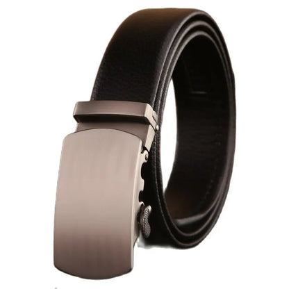 Men’s Formal Leather & Fabric Belt