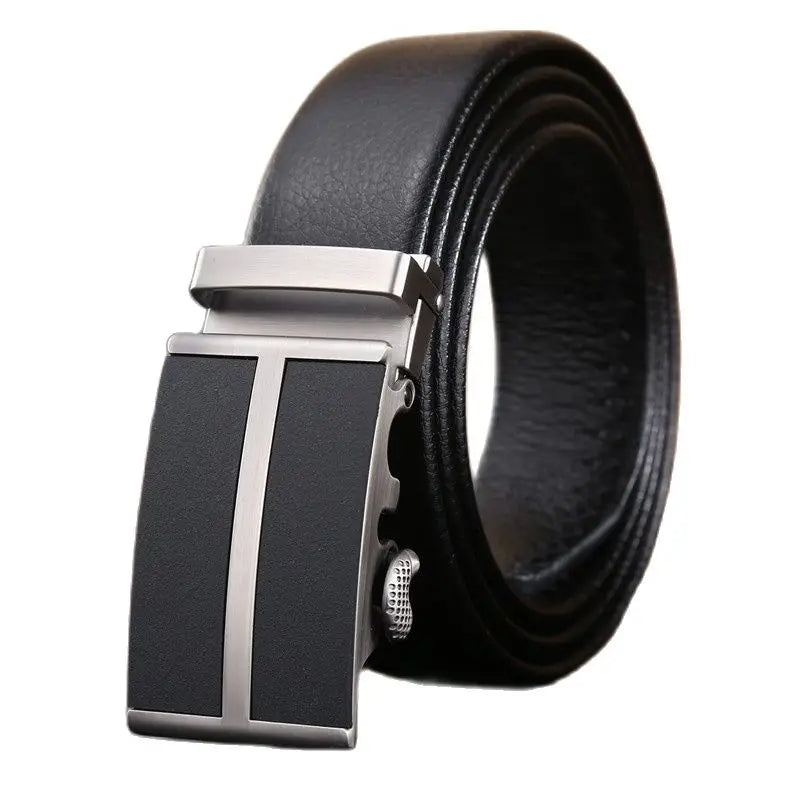Men’s Formal Leather & Fabric Belt