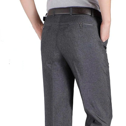 Men’s Business Casual Straight Pants