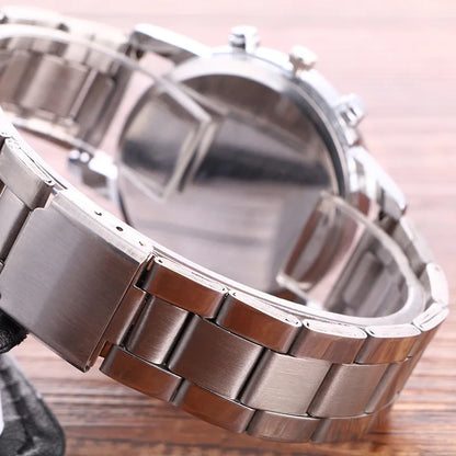 Men’s Stainless Steel Mesh Watch