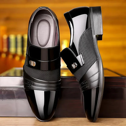 Men Shoes Formal Slip