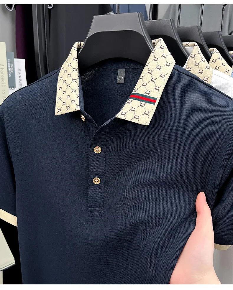 Men’s Lightweight Short Sleeve Polo Shirt