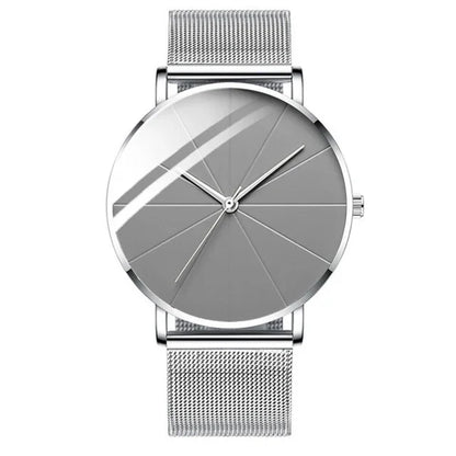 Men’s Watch with Stainless Steel Mesh Band