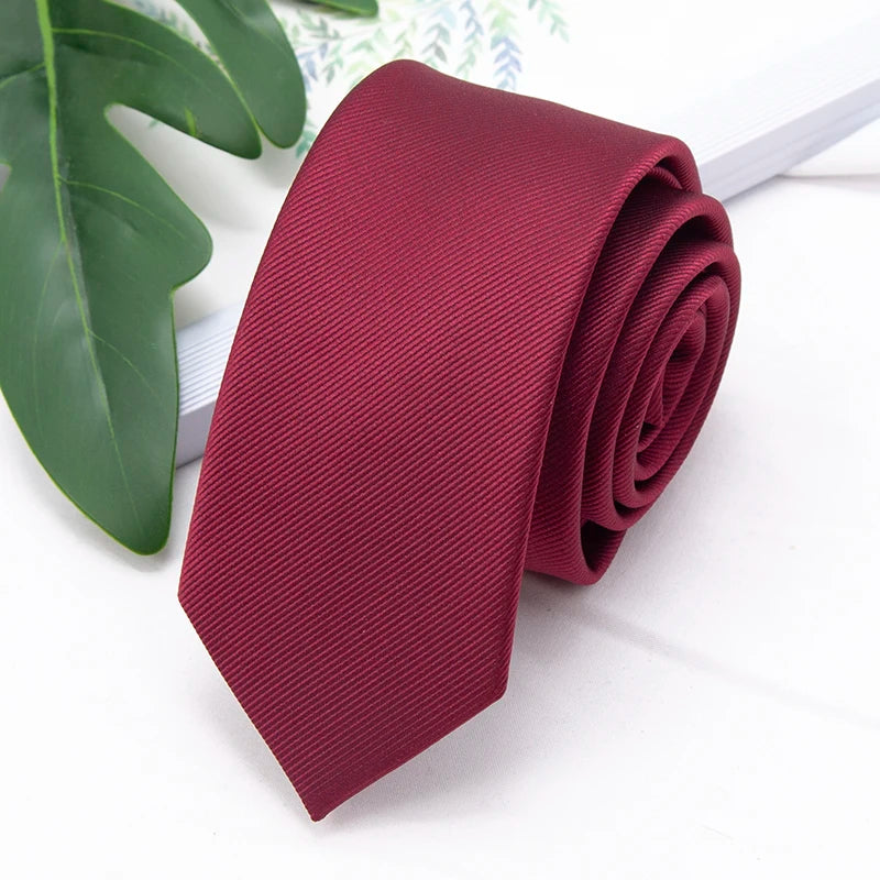 Men’s Formal & Wedding Neckwear Slim Tie