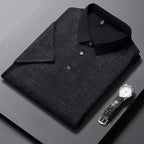 Men’s Printed Short Sleeve Polo Shirt