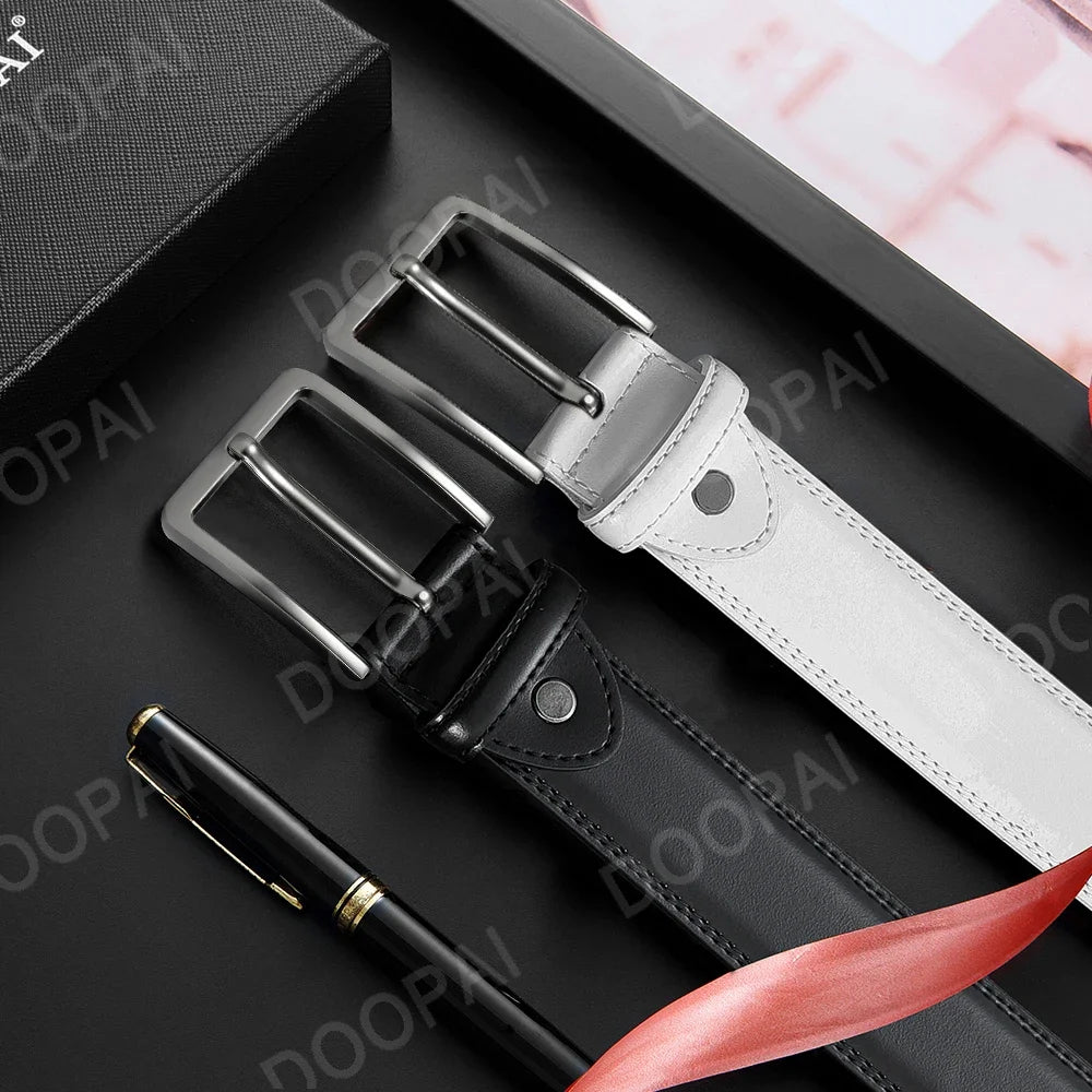 Men’s Adjustable Leather Belt