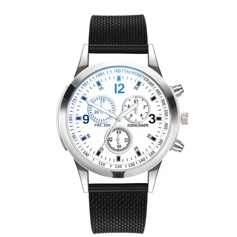 Men’s Stainless Steel Mesh Watch