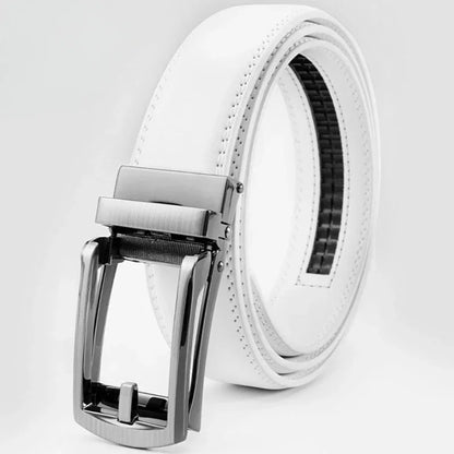 Men’s Automatic Buckle Leather Belt