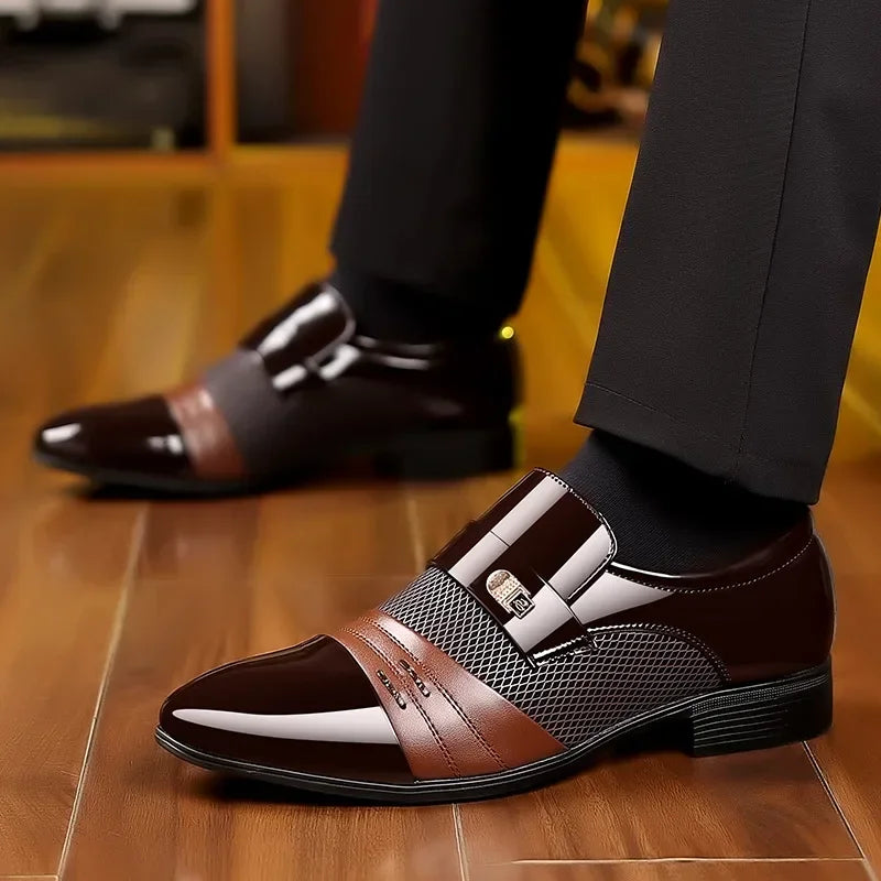 Men Shoes Formal Slip