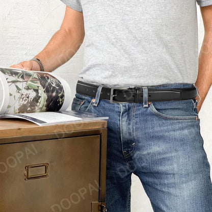 Men’s Adjustable Leather Belt