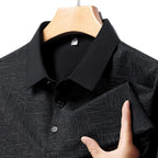 Men’s Printed Short Sleeve Polo Shirt