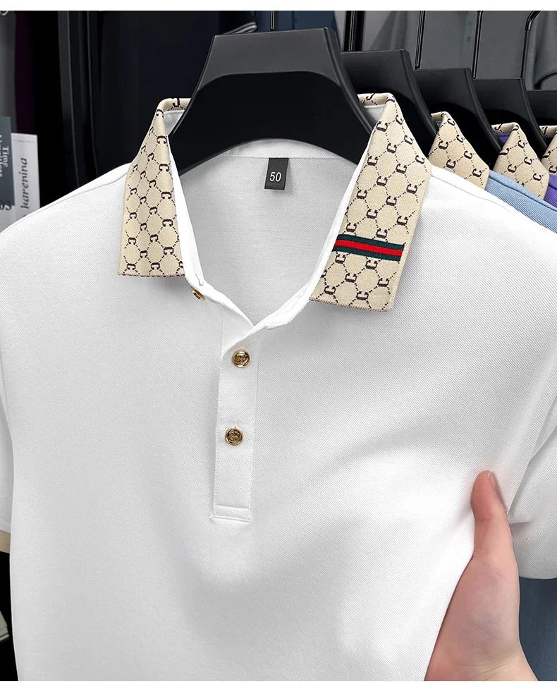 Men’s Lightweight Short Sleeve Polo Shirt