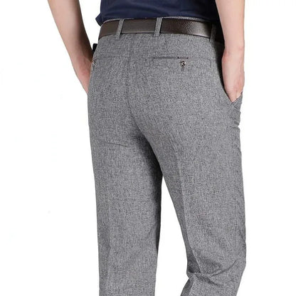 Men’s Business Casual Straight Pants