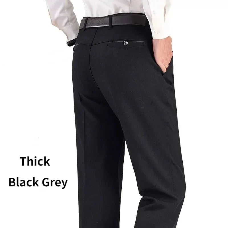 Men’s Business Casual Straight Pants