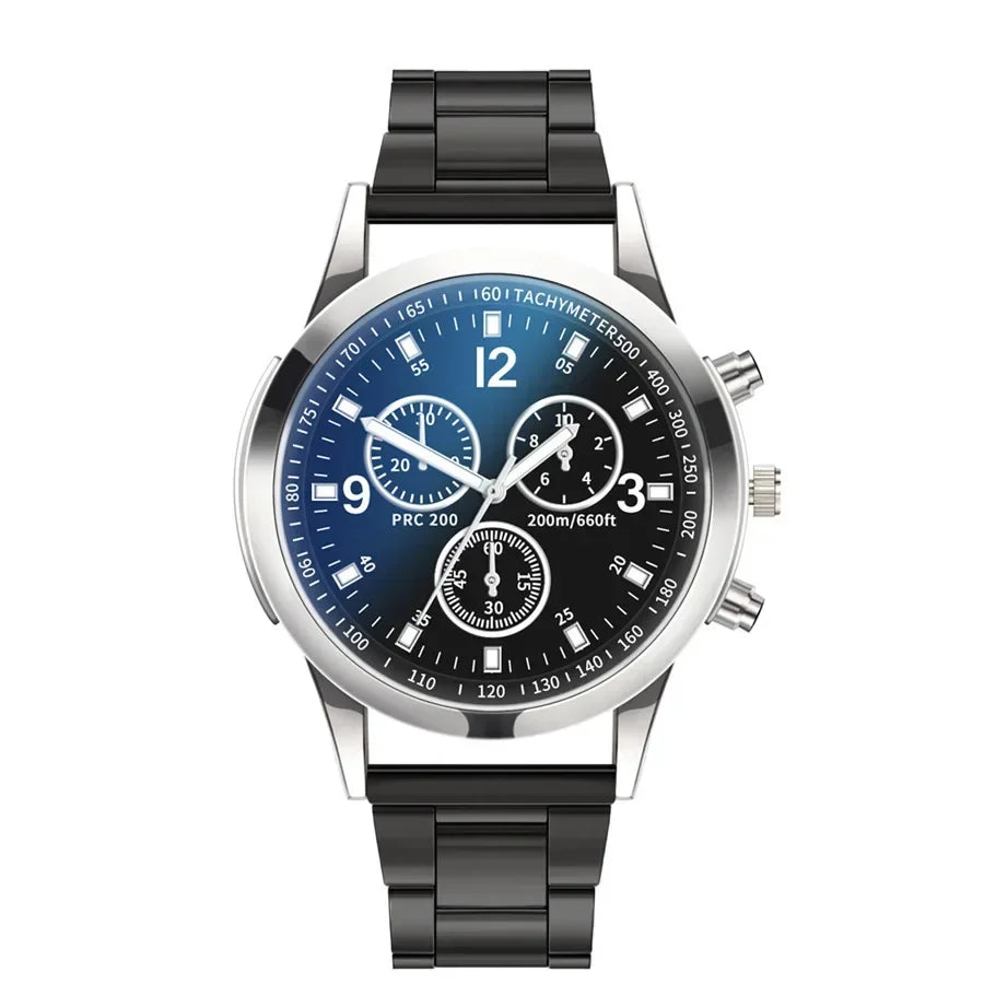 Men’s Stainless Steel Mesh Watch