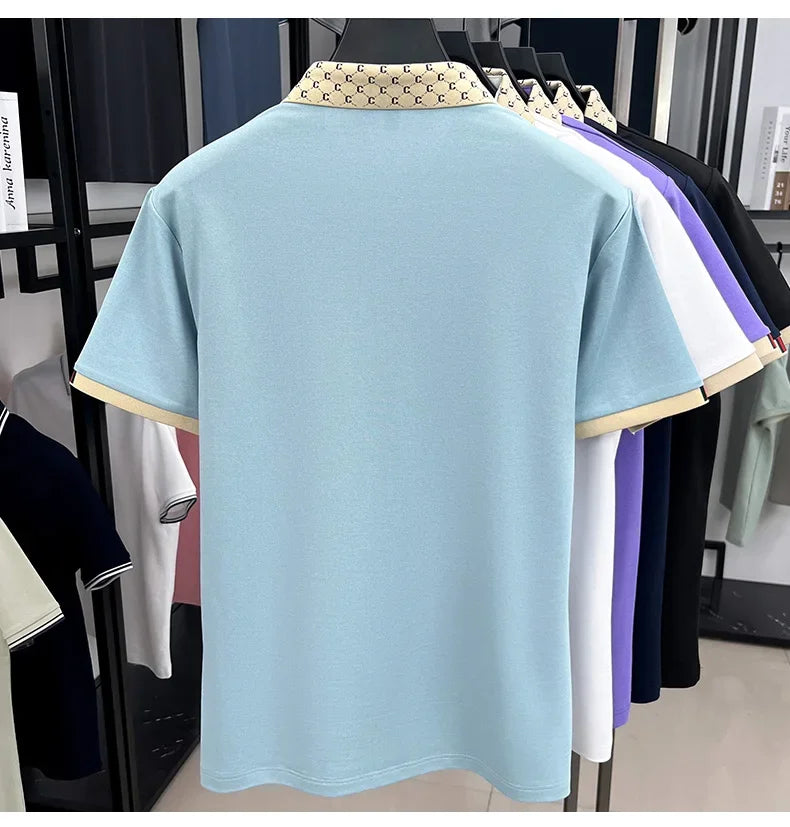 Men’s Lightweight Short Sleeve Polo Shirt