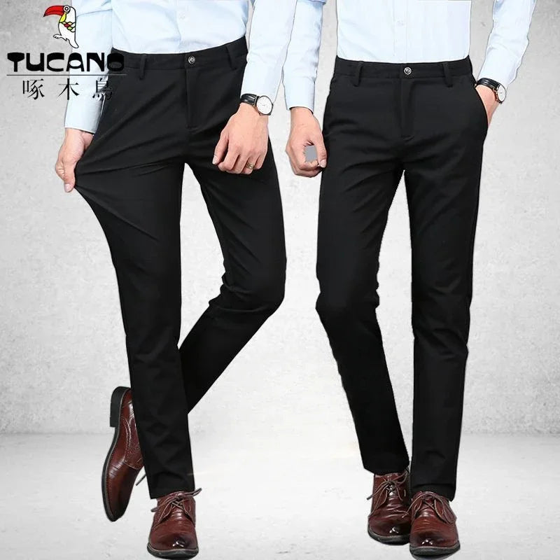 Men’s Slim Fit Suit Pants