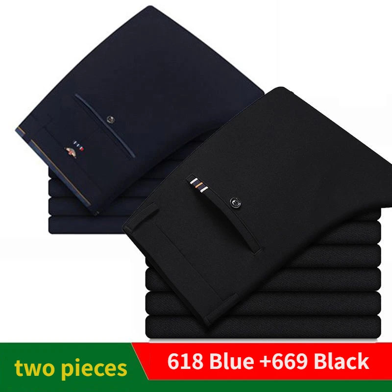 Men’s Slim Fit Suit Pants