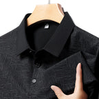 Men’s Printed Short Sleeve Polo Shirt