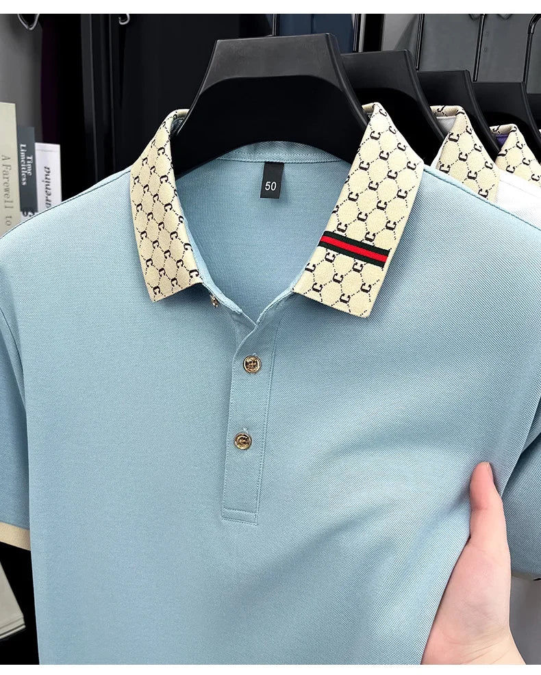 Men’s Lightweight Short Sleeve Polo Shirt
