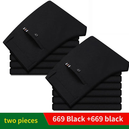 Men’s Slim Fit Suit Pants