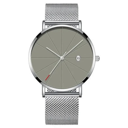 Men’s Ultra-Thin Stainless Steel Mesh Watch
