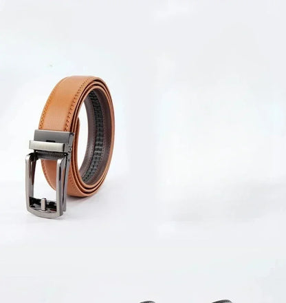 Men’s Automatic Buckle Leather Belt