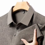 Men’s Printed Short Sleeve Polo Shirt