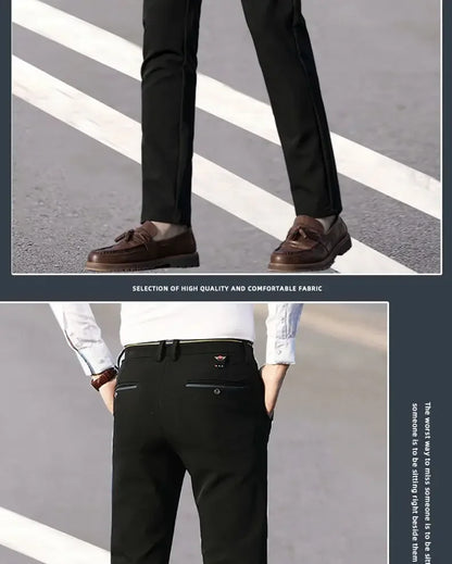 Men’s Slim Fit Suit Pants