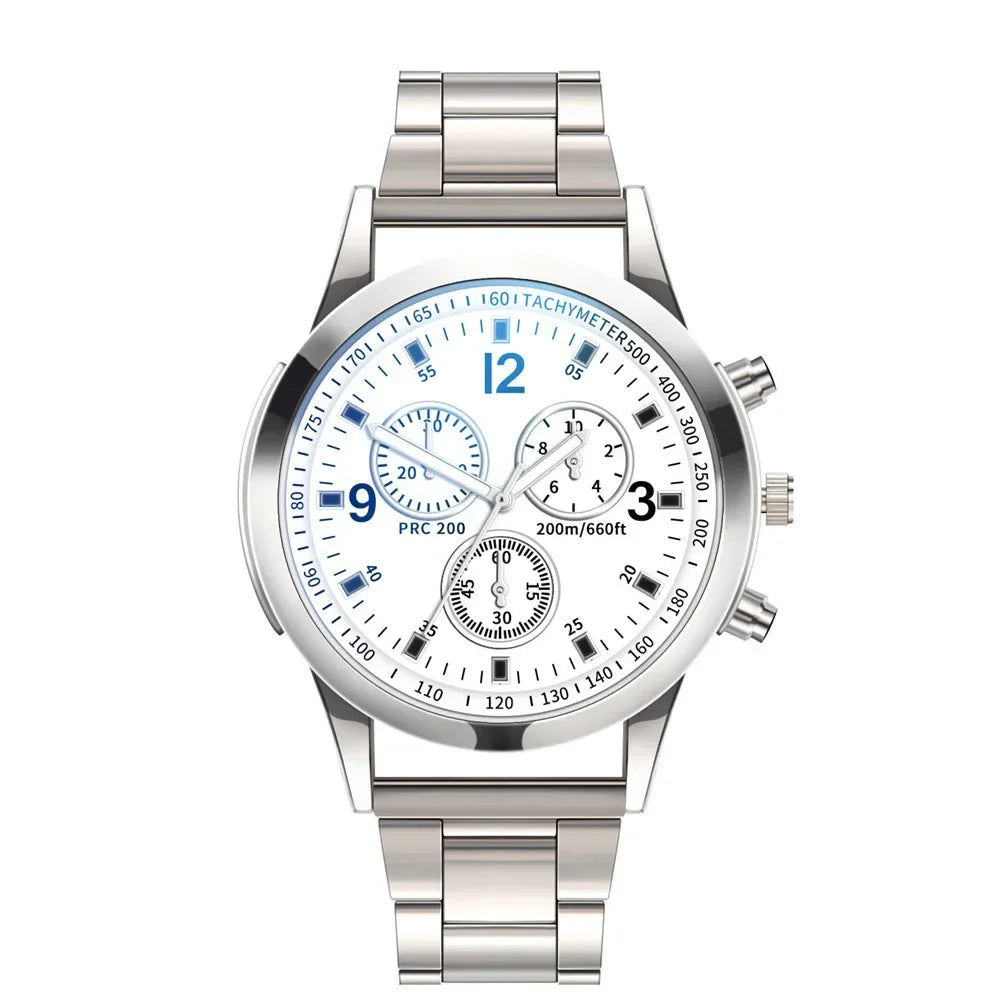 Men’s Stainless Steel Mesh Watch