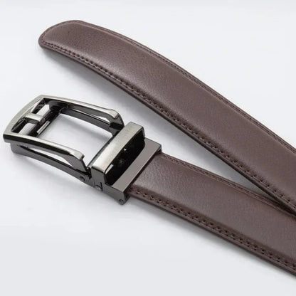 Men’s Automatic Buckle Leather Belt