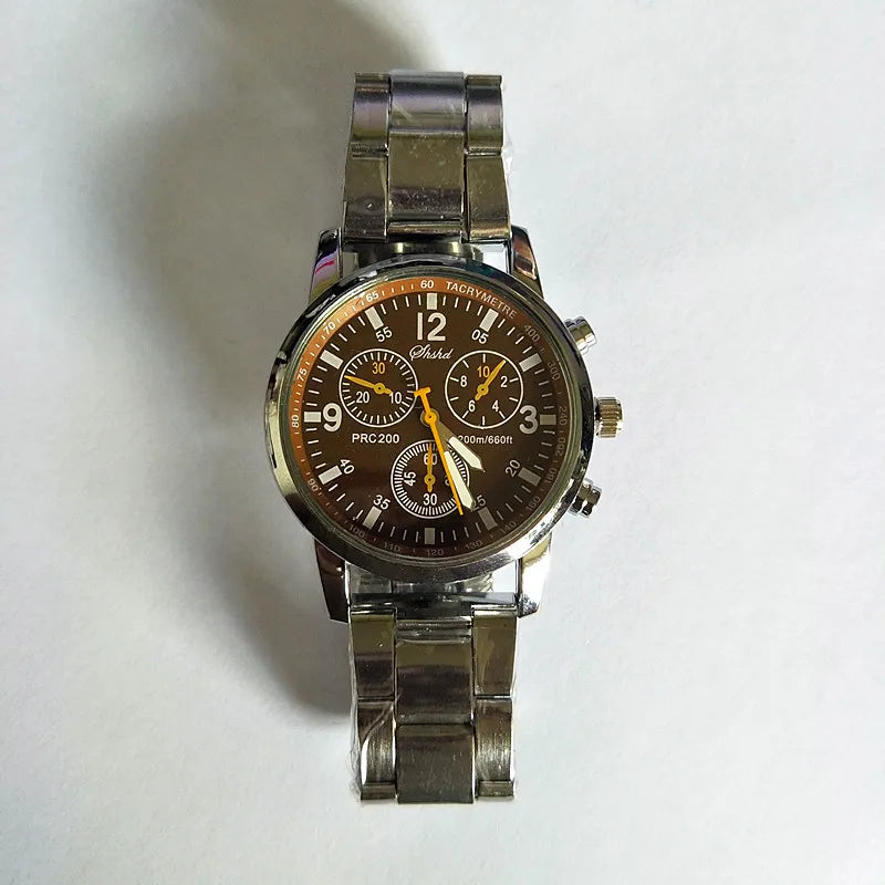 Men’s Stainless Steel Mesh Watch