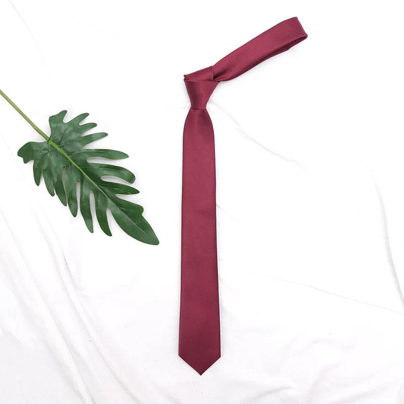 Men’s Formal & Wedding Neckwear Slim Tie