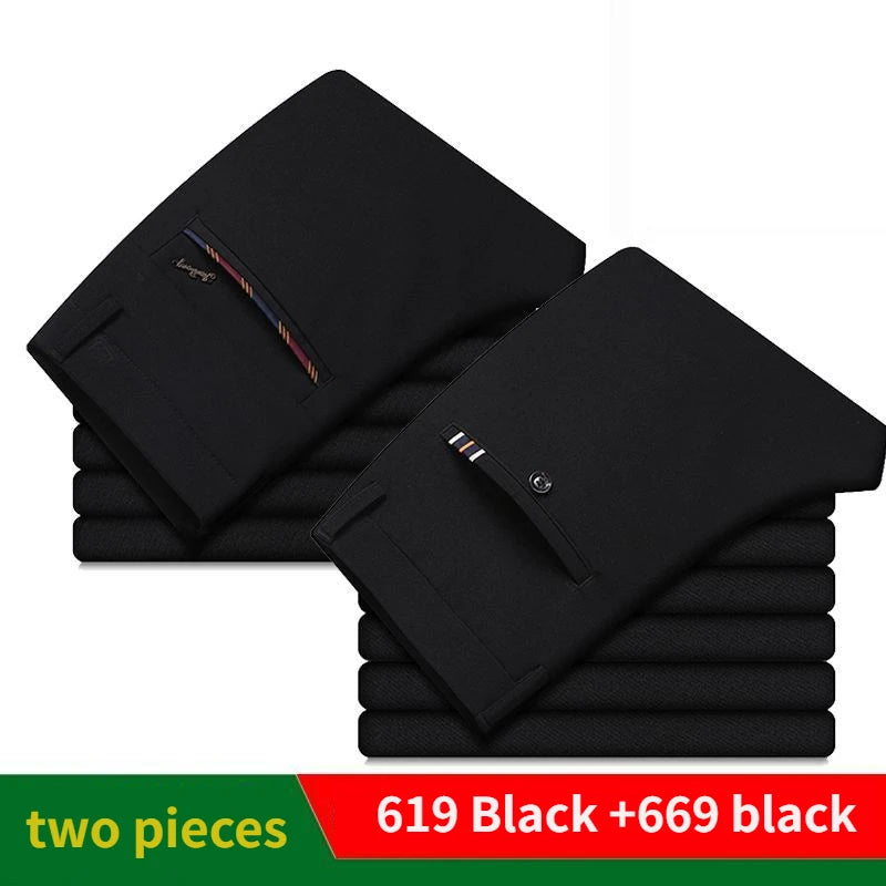 Men’s Slim Fit Suit Pants