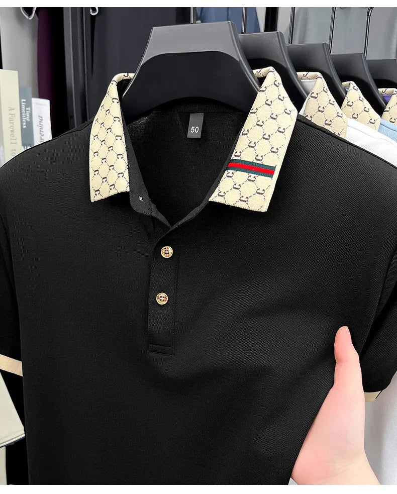 Men’s Lightweight Short Sleeve Polo Shirt