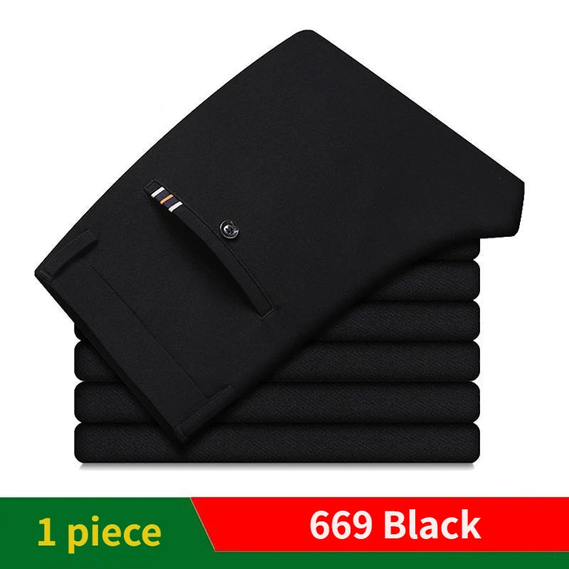 Men’s Slim Fit Suit Pants