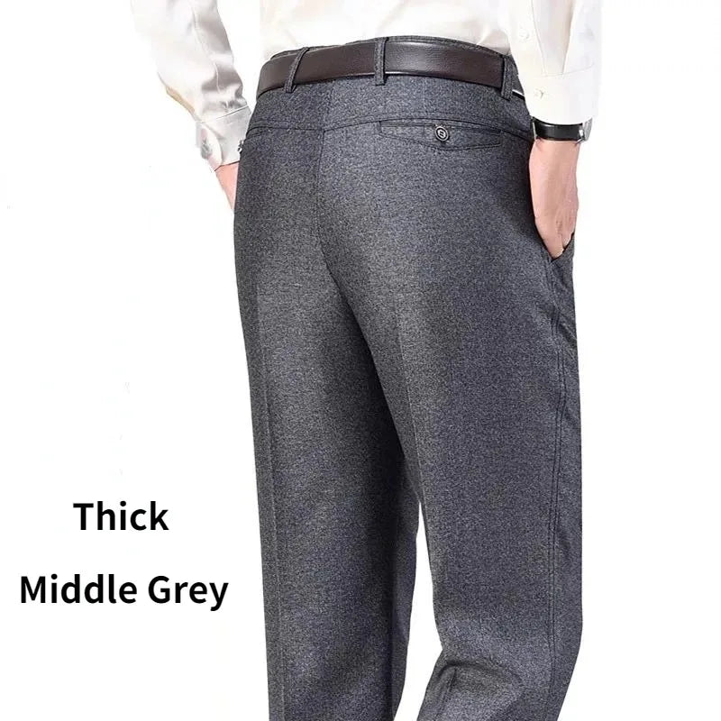 Men’s Business Casual Straight Pants