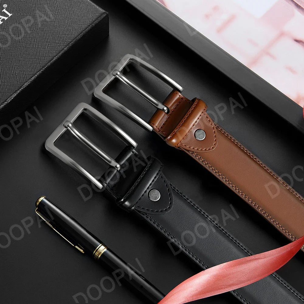 Men’s Adjustable Leather Belt