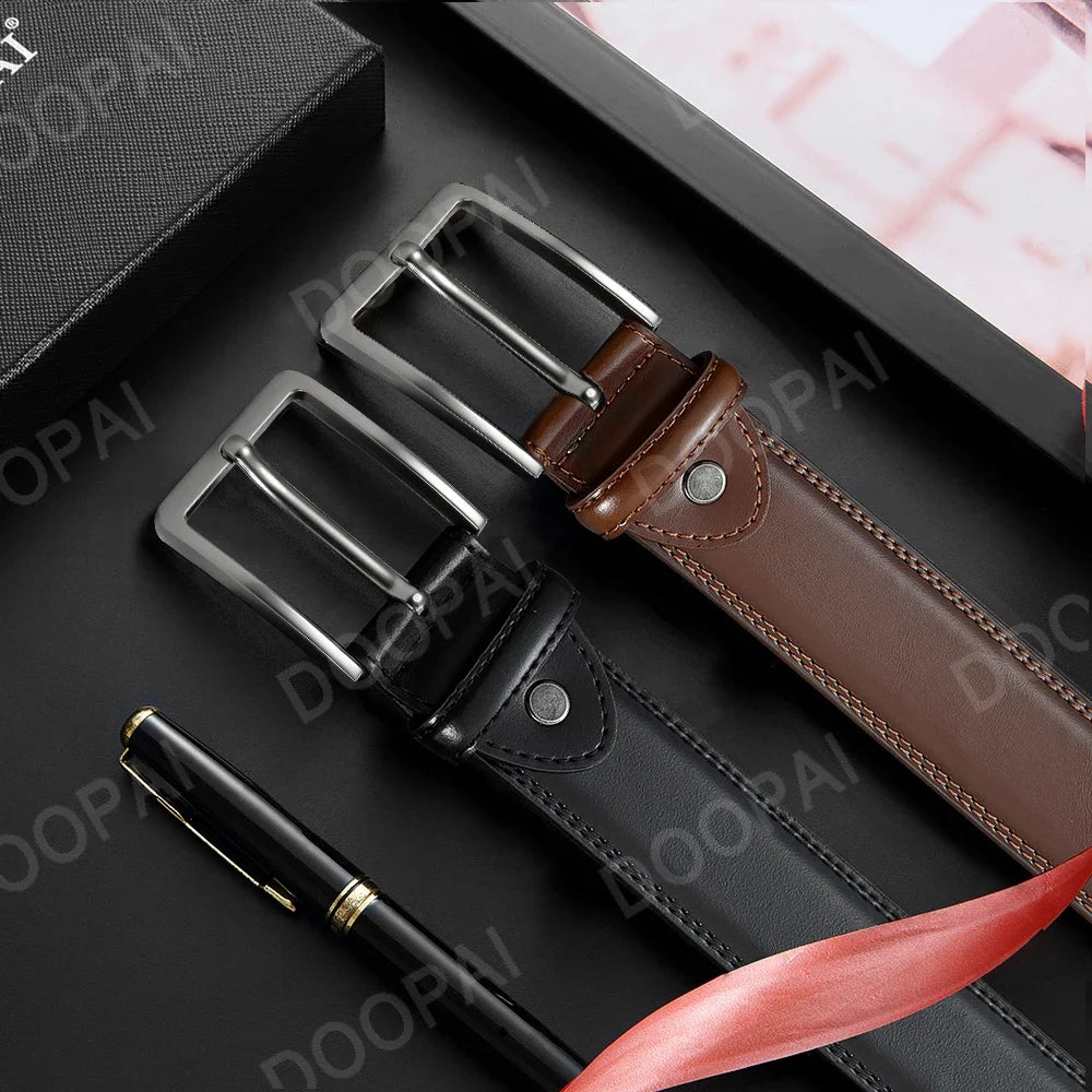 Men’s Adjustable Leather Belt