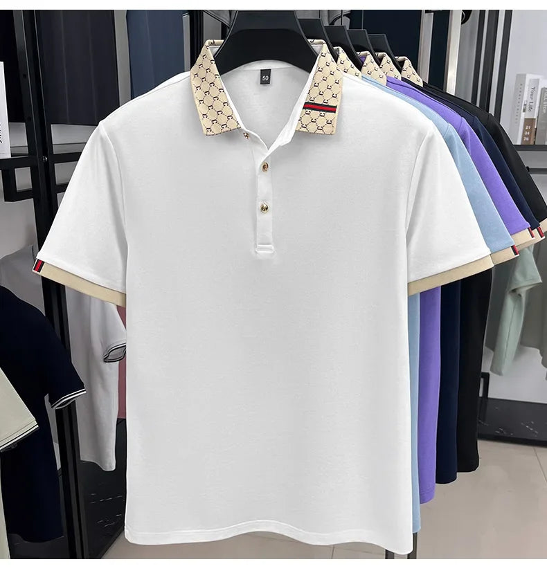 Men’s Lightweight Short Sleeve Polo Shirt