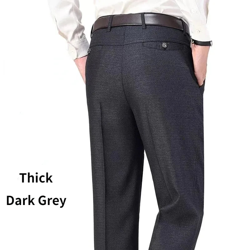 Men’s Business Casual Straight Pants
